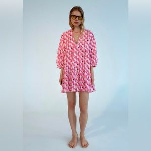 Zara Printed Short Dress